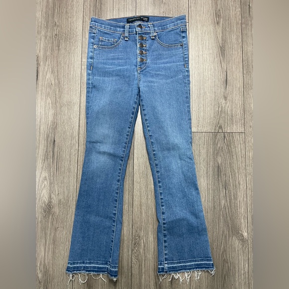 Veronica Beard Jeans‎ Carly Kick Flare Sz 25 - Picture 1 of 9